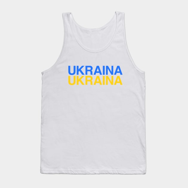 UKRAINA Tank Top by eyesblau